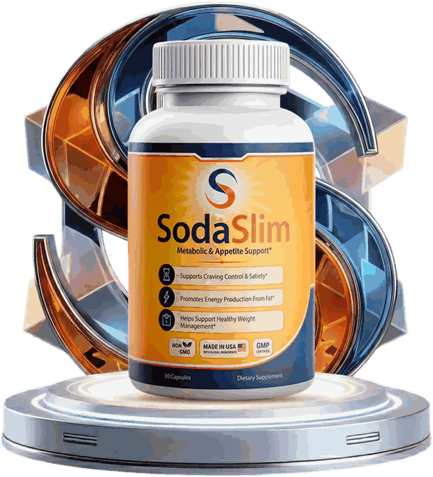 SodaSlim metabolic and appetite support capsules, 30-count bottle
